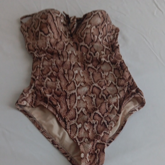 Davina Snake Print One-Piece Swimsuit - Picture 5 of 10